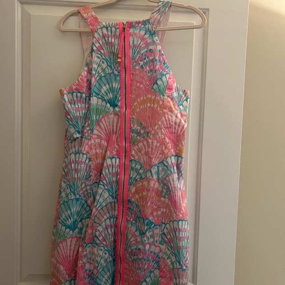EUC HTF Lilly Pulitzer shift in “Oh Shello” ORIGINAL COLORWAY sz 14 - Picture 3 of 4